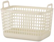 Кошик для зберігання ARDESTO 33x22.5x25.2см, 12.5л, пластик PP, бежевий