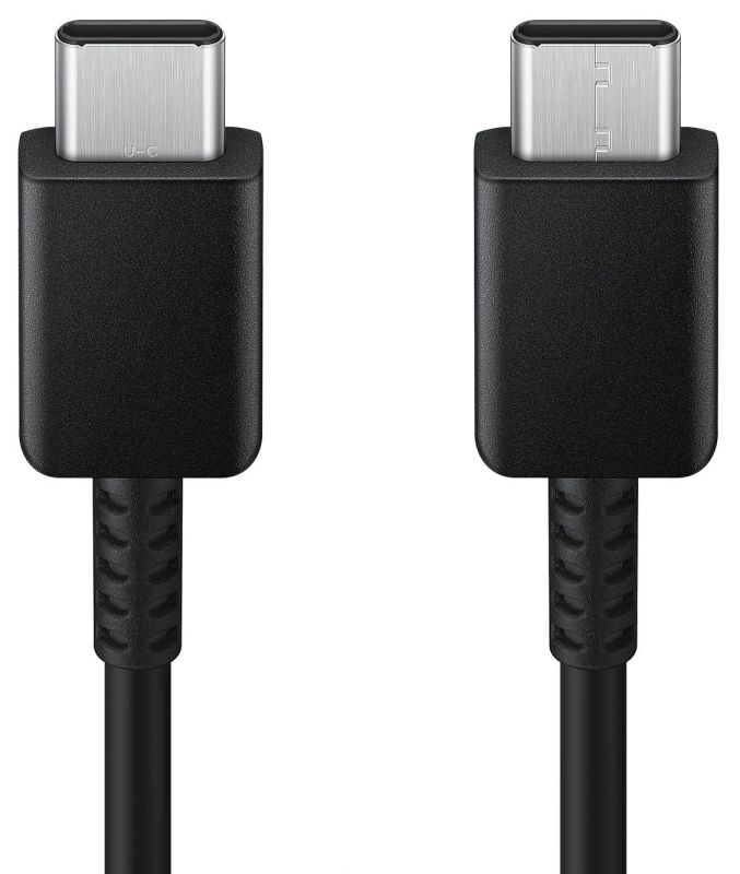 Кабель Samsung USB-C > USB-C заряджання/синхронізації 60Вт PD, 1.8м, чорний