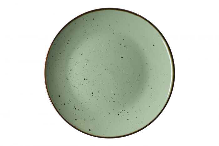 Тарілка десертна ARDESTO Bagheria Pastel green, 19см, кераміка, зелений