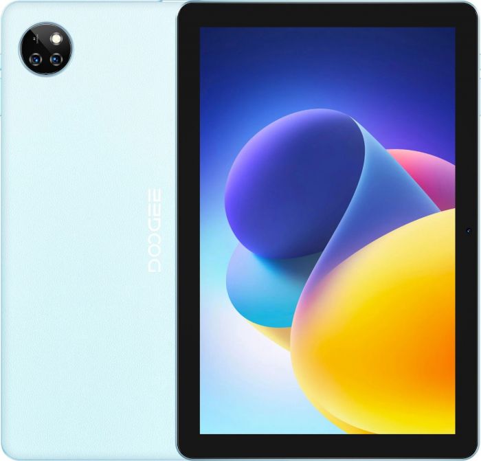 Планшет Doogee T10W 10.1" 4ГБ, 128ГБ, LTE, 8000мА•год, Android, блакитний