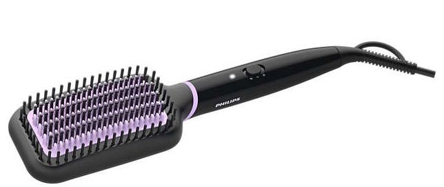 Щітка-випрямляч Philips StyleCare Essential, 52Вт, темп.режимів-2, 170-200С, кераміка, чорний