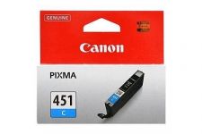 Картридж струменевий Canon CLI-451C (Cyan) PIXMA MG5440/MG6340