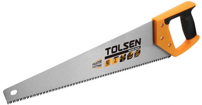 Ножівка по дереву Tolsen, 500мм, 7TPI