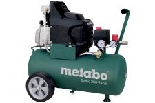 Компресор повітряний Metabo Basic 250-24 W, 1500Вт, 24л, 110л/хв, 8бар