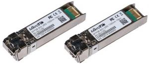 Комплект SFP-Трансиверів MikroTik XS+2733LC15D (XS+27LC15D, XS+33LC15D по 1шт), SFP28, SM, 15km, LC