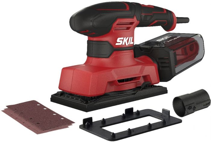 Шліфмашина вібраційна мережева SKIL 7362 AA 280Вт платформа 92х185 14000-26000кол·хв 1.6кг