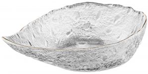 Салатник ARDESTO Leaf, 17.5см, скло, прозорий
