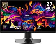 Монітор MSI 26.5" MAG 272QP QD-OLED-X24 2xHDMI, DP, USB-C, Audio, QD-OLED, 2560x1440, 240Hz, 0.03ms, DCI-P3 99%, G-SYNC, FreeSync, Pivot, HDR400
