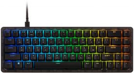 Клавіатура механічна HyperX Alloy Origins 2 65key, Red, USB-A, Hot-Swap, EN/UA, RGB, чорний