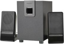 Акустична система MICROLAB M-100 2.1, 10W, mini-jack, чорний