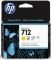Картридж струменевий HP 712 DesignJet T230/T630/T650 Yellow 29ml