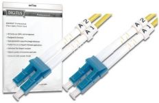 Патч-корд волоконно-оптичний DIGITUS LC/UPC-LC/UPC, 9/125, SM, OS2, duplex, 1м