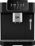 Кавомашина Beko 2.0л, зерно, ручний капучинатор, авторецептів - 5, чорний