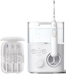Іригатор Philips стаціонарний Sonicare Philips Sonicare Power Flosser 7000, чаша 600 мл, від мережі , чохол, 4 насадки , білий