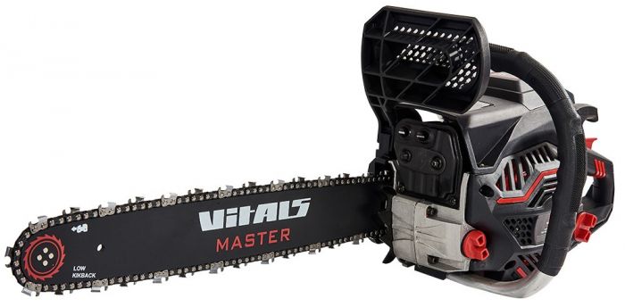 Пила ланцюгова бензинова Vitals Master BKZ 4525j 18" Black Edition 45см 1.8кВт/2.5л.с. 45см3 7.9кг