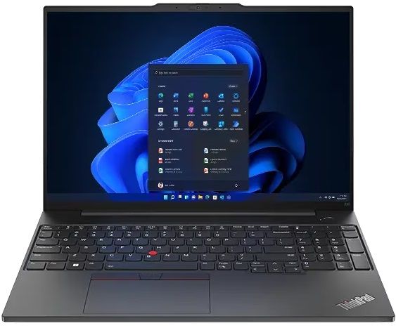Ноутбук Lenovo ThinkPad E16-G4 16" WUXGA IPS AG, Intel U7-355, 32GB, F1TB, UMA, DOS, чорний