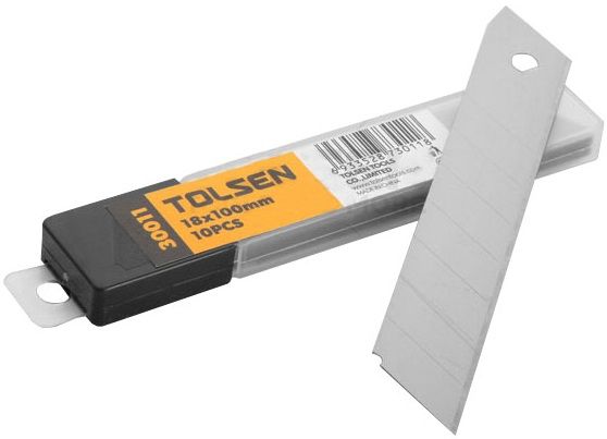Лезо сегментоване Tolsen, 18х0.5мм, сталь, 10шт
