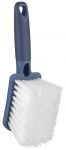 Щітка для миття ARDESTO Solid 22х6.8см з ручкою, пластик, блакитний