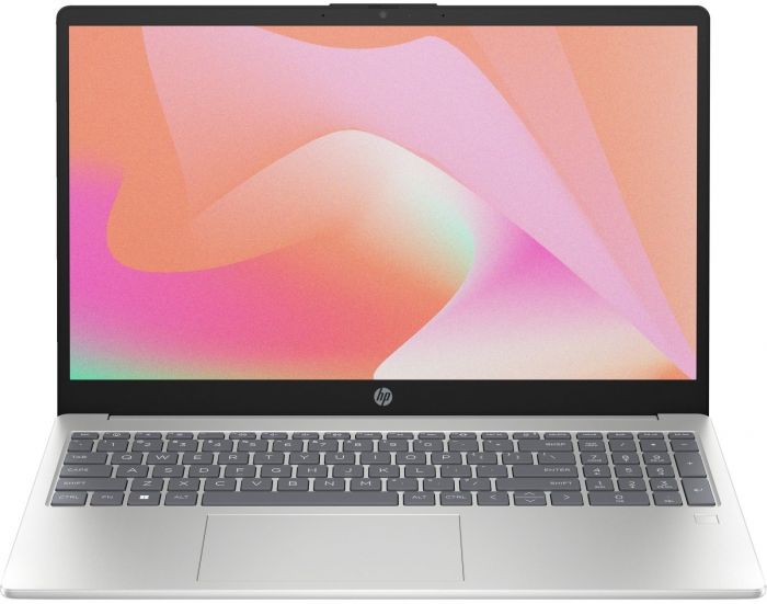 Ноутбук HP 15-fd2004ua 15.6" FHD IPS AG, Intel U5-225U, 32GB, F1024GB, UMA, DOS, сріблястий