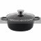 Каструля зі скляною кришкою ARDESTO Gemini Lazio, 2.3л, алюміній, чорний