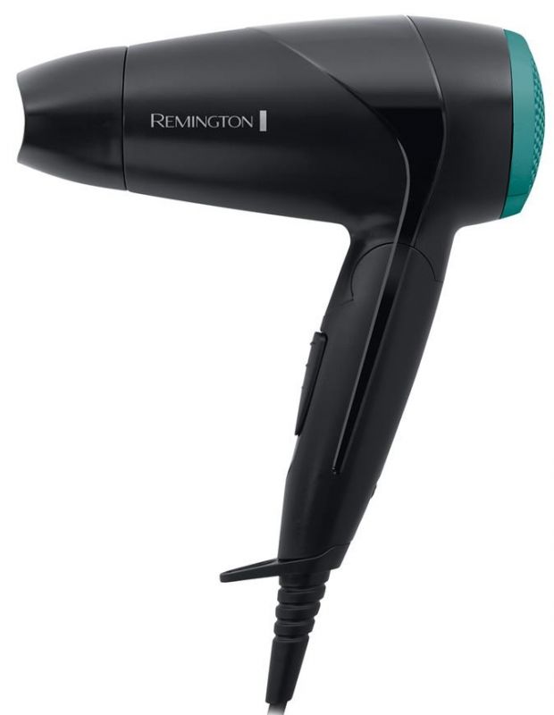 Фен Remington дорожній On The Go, 2000Вт, 2 режими, складна ручка, чорний