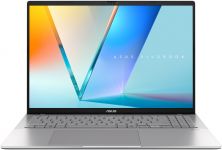 Ноутбук ASUS Vivobook S16 M3607GA-SH010 16" FHD OLED, AMD AI 7 445, 16GB, F512GB, UMA, NoOS, Сріблястий