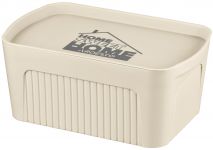 Ящик з кришкою для зберігання ARDESTO 32х21.5х14см, 6л, пластик PP, бежевий