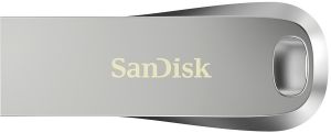 Накопичувач SanDisk   64GB USB 3.1 Type-A Ultra Luxe Срібний