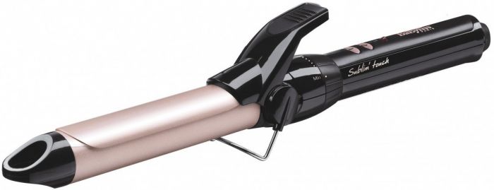 Плойка Babyliss Pro 180 medium, 300Вт, темп.режимів-10, D -25mm, 110-180С, метал, чорний