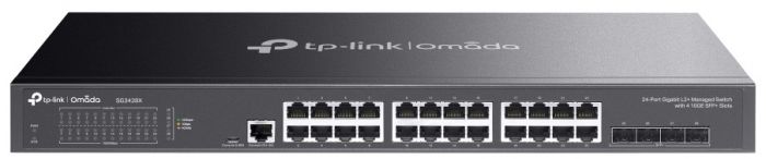 Комутатор TP-LINK SG3428X 24xGE, 4xSFP+, Керований L2