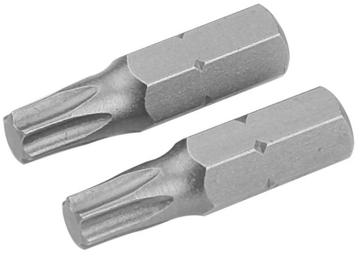 Біти Tolsen, набір 2шт, Torx T27х25мм, сталь S2