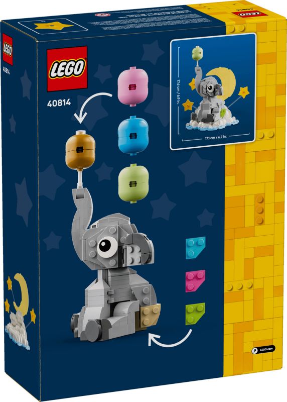Конструктор LEGO Iconic Слоненя в небі