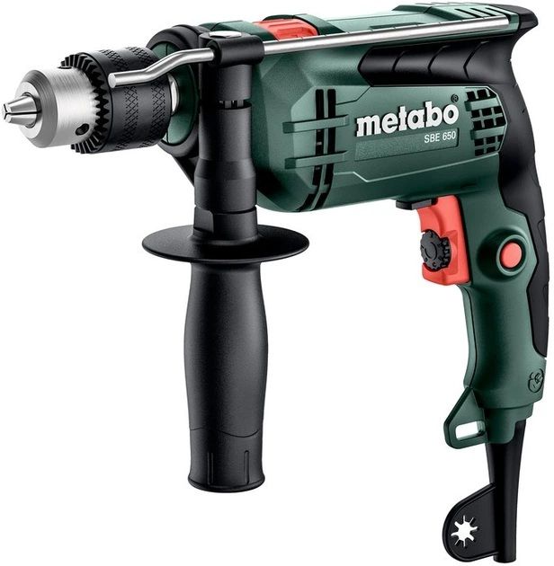 Дриль ударний Metabo SBE 650 650Вт ШЗП 13мм 0-1500об/хв кейс 1.8кг