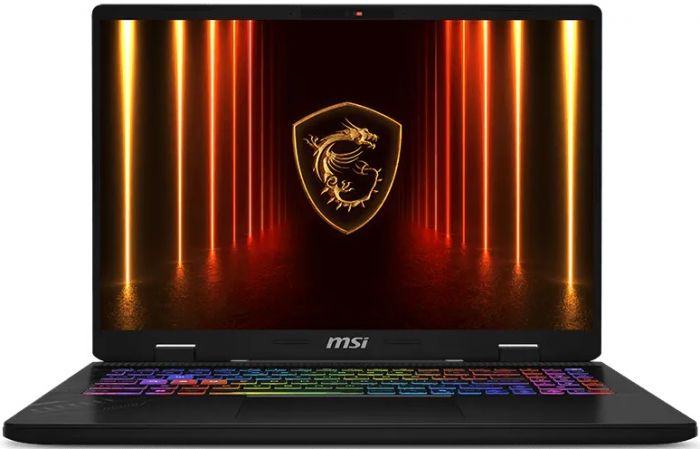 Ноутбук MSI Crosshair 16 HX AI D2XWFKG-275XUA 16 QHD+, Intel U7-255HX, 32GB, F1TB, NVD5060-8, DOS, чорний