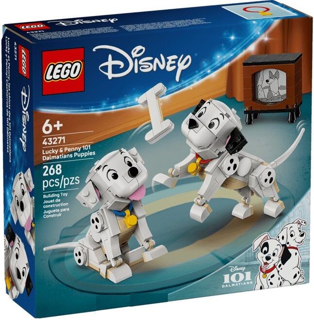 Конструктор LEGO Disney Classic Лакі та Пенні. 101 далматинець