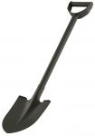 Лопата штикова 2E Bushcraft, компактна, сталевий держак, 1.5мм, 78см, 0.93кг