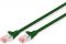Патч-корд DIGITUS CAT 6 S-FTP, 1м, AWG 27/7, LSZH, зелений