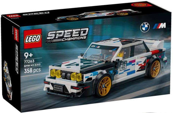 Конструктор LEGO Speed Champions BMW M3 (E30)