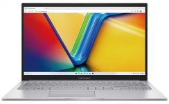 Ноутбук ASUS Vivobook 15 X1504MA-BQ133 15.6" FHD IPS, Intel 7 350U, 16GB, F1TB, UMA, NoOS, Сріблястий